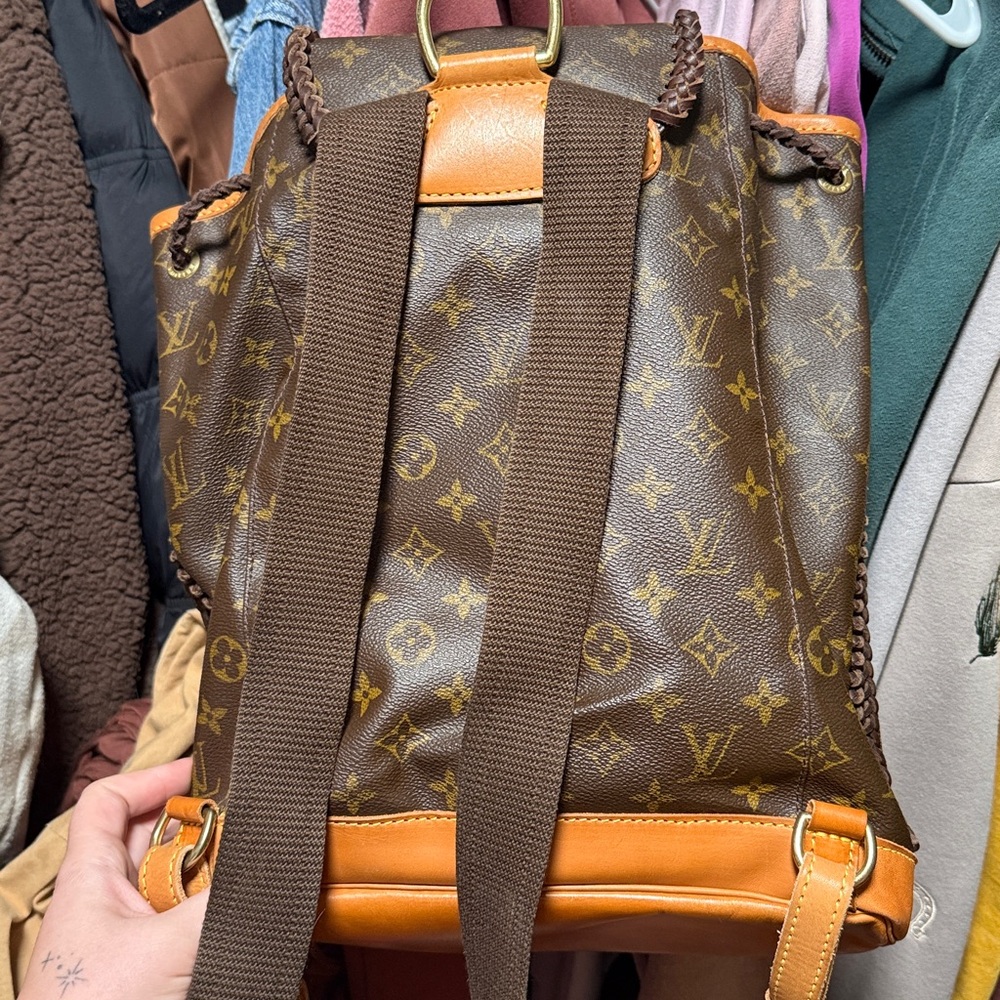 vintage boho backpack Louis Vuitton authentic - Picture 3 of 8